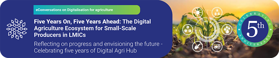Digital Agri Hub marks 5 years with global eConversation series
